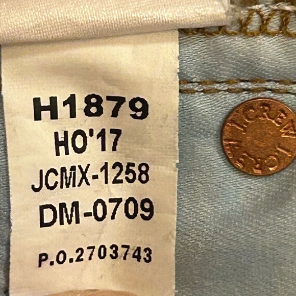 J. Crew Women's Midnight Blue Skinny Jeans - Picture 7 of 11